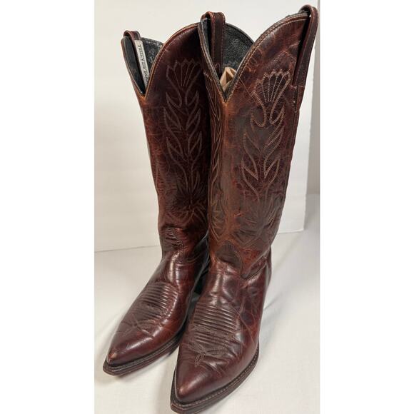 Thieves Market J Chisholm Women Western Boot Brown Leather Drover Series Size 8M - Picture 2 of 15